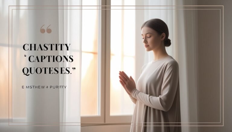 Chastity Captions Quotes