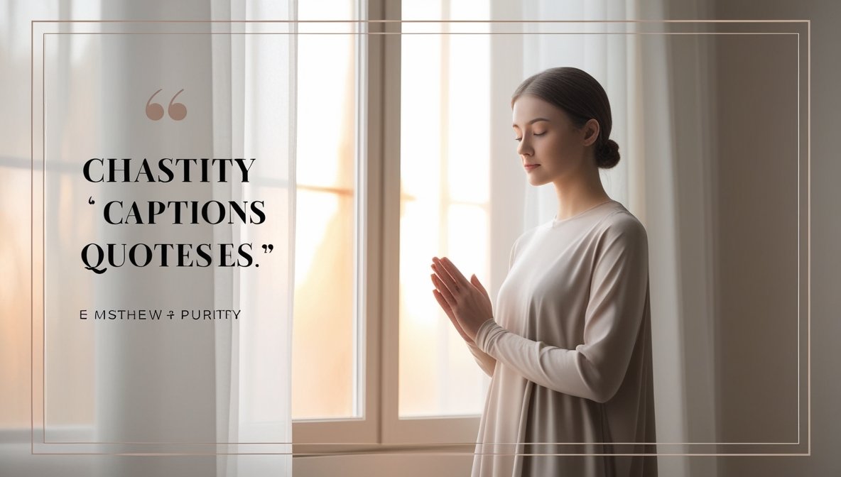 Chastity Captions Quotes
