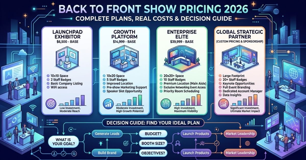 BackToFrontShow Pricing